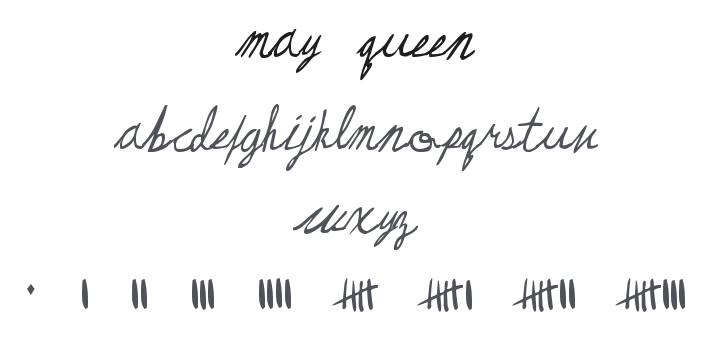 May Queen Font
