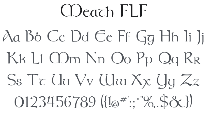 Meath FLF Font