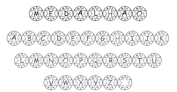 Medalhão Font