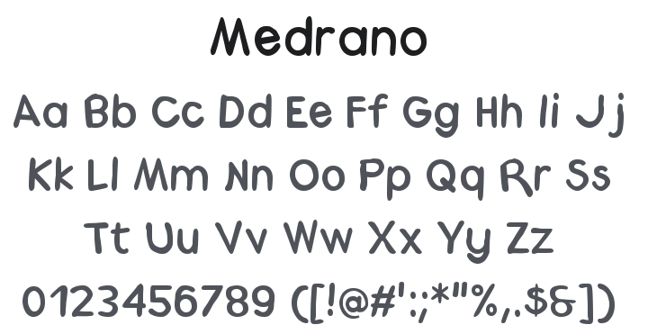 Medrano Font