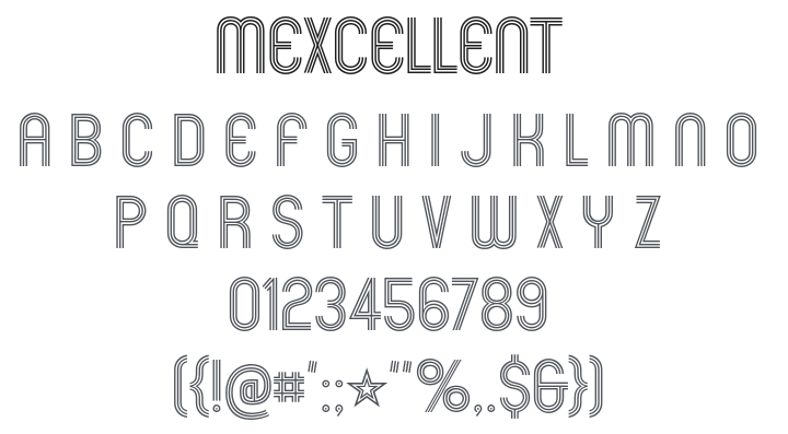 Mexcellent Font Family