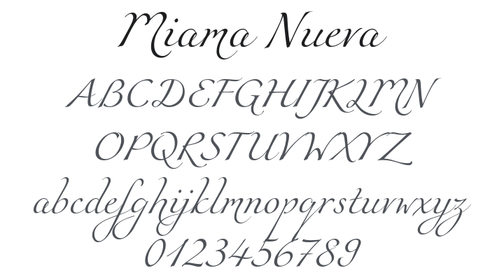 Miama Nueva Font