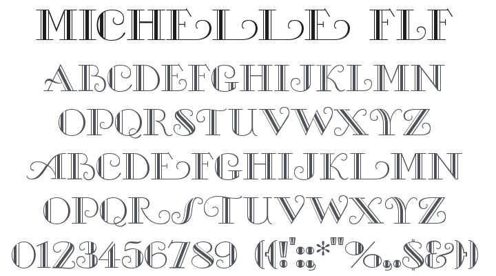 Michelle FLF Font Family