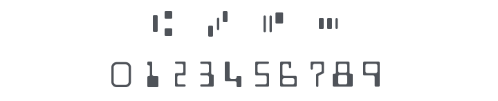 MICR Encoding Font