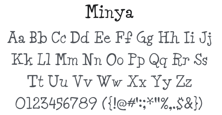 Minya Font