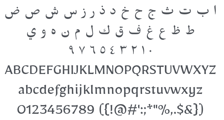 Mirza Font Family