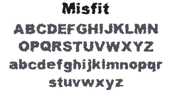 Misfit Font