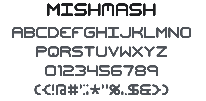 Mishmash Font Family