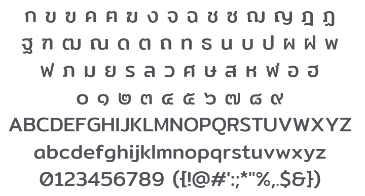 Mitr Font Family