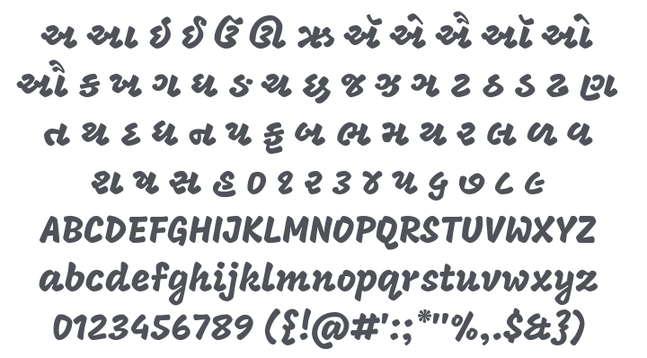 Mogra Font