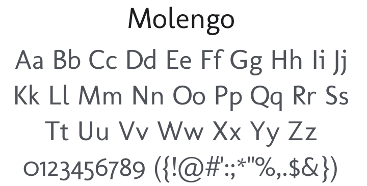 Molengo Font