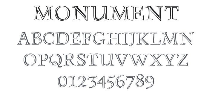 Monument Font