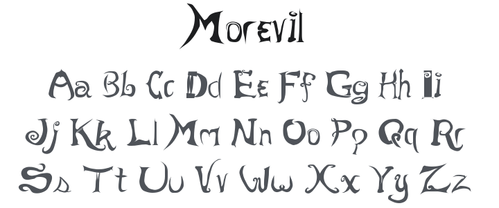 Morevil Font