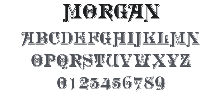 Morgan Font