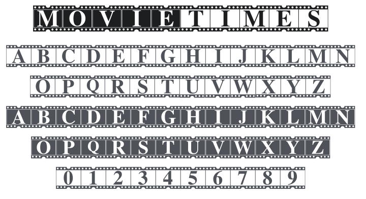 Movie Times Font