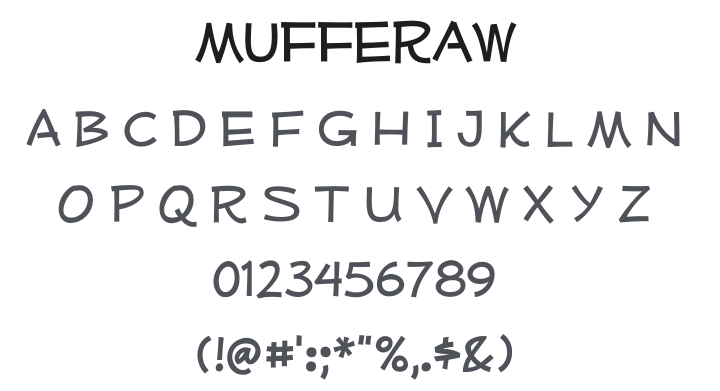 Mufferaw Font