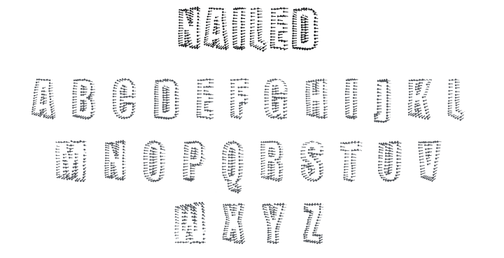 Nailed Font