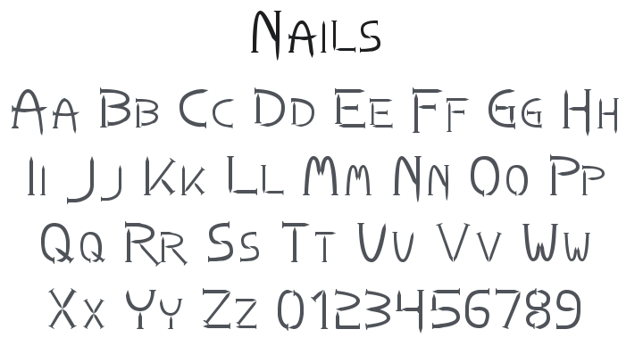 Nails Font