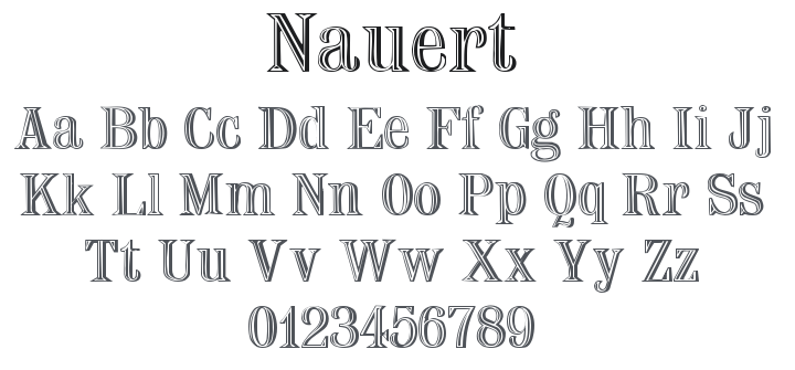 Nauert Font Family