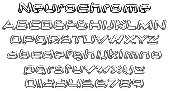 Neurochrome Font