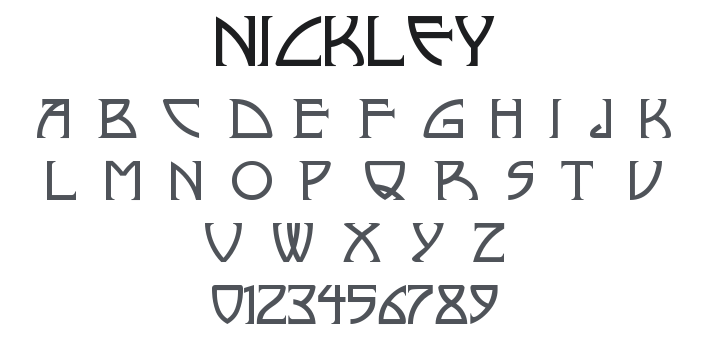 Nickley Font