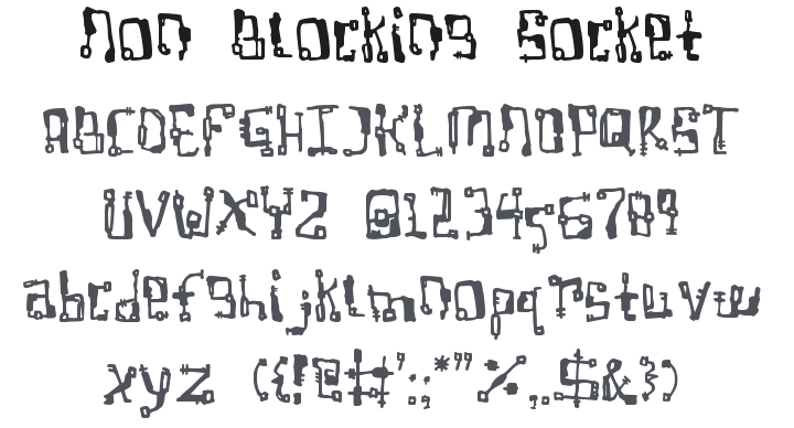 Non Blocking Socket Font