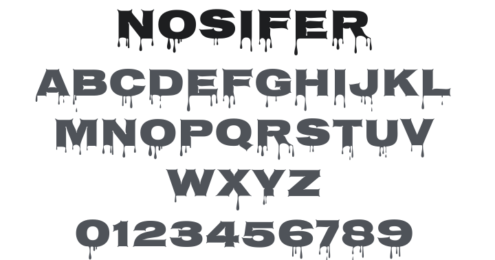 Nosifer Font
