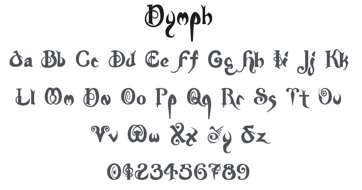 Nymph Font