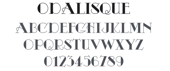 Odalisque Font
