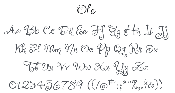 Ole Font