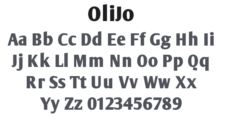 OliJo Font