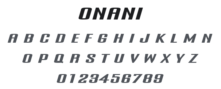 Onani Font