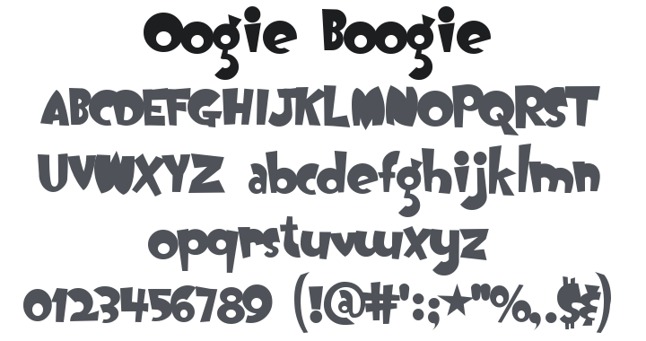 Oogie Boogie Font