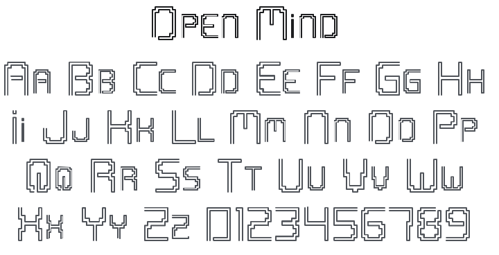 Open Mind Font Family