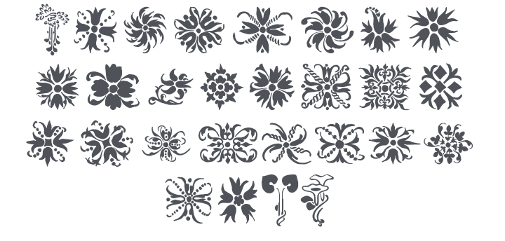 Ornaments Font Family