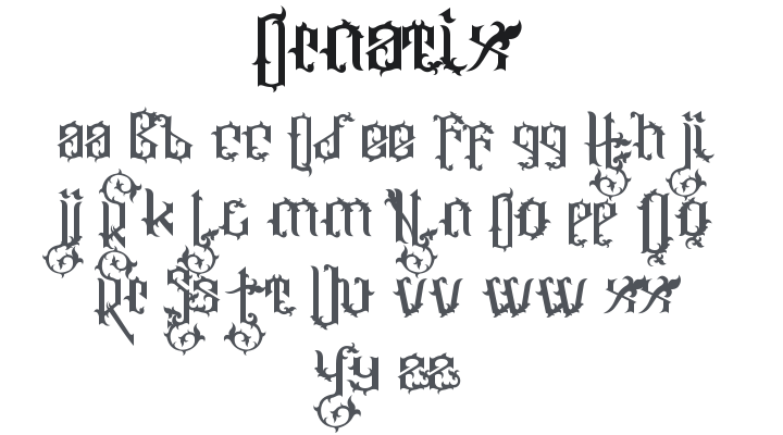 Ornatix Font