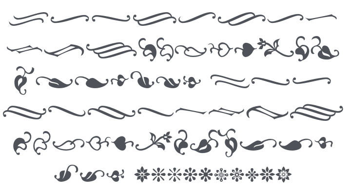 Ornements ADF Font