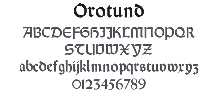 Orotund Font Family