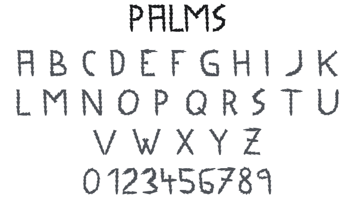 Palms Font