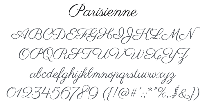 Parisienne Font
