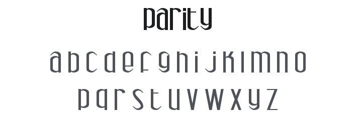 Parity Font