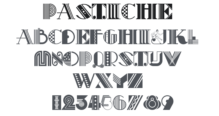 Pastiche Font