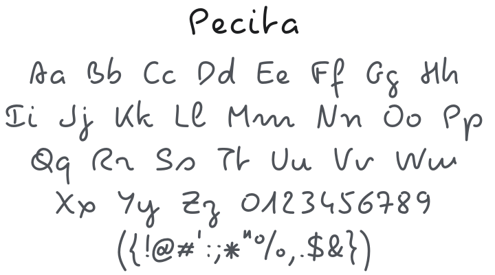 Pecita Font