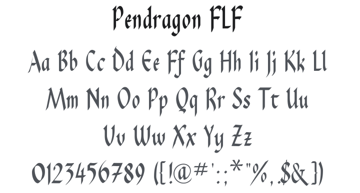 Pendragon FLF Font