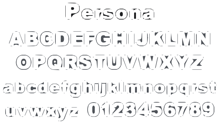 Persona Font