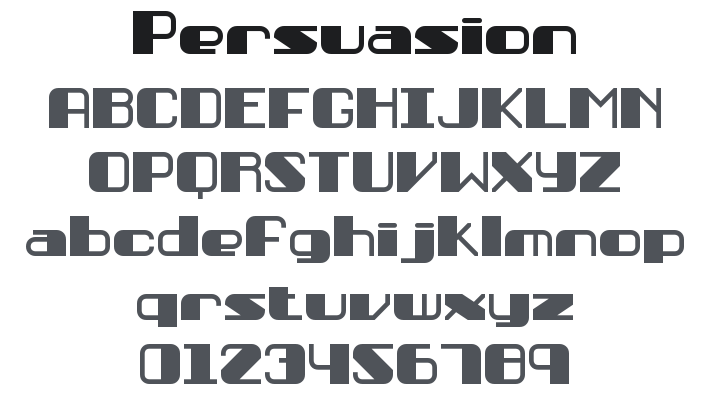 Persuasion Font