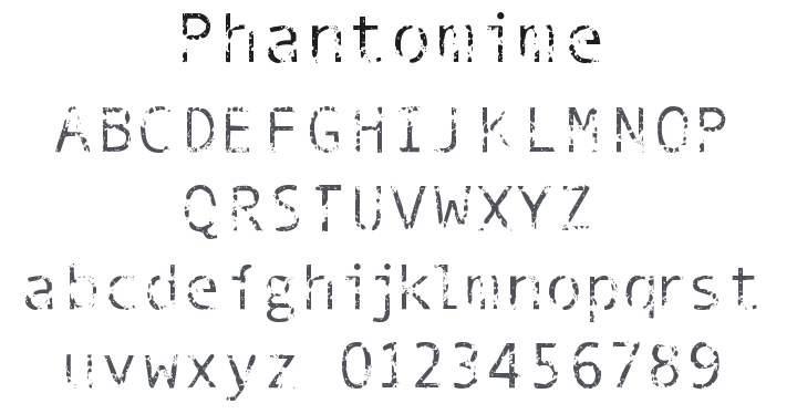 Phantomime Font