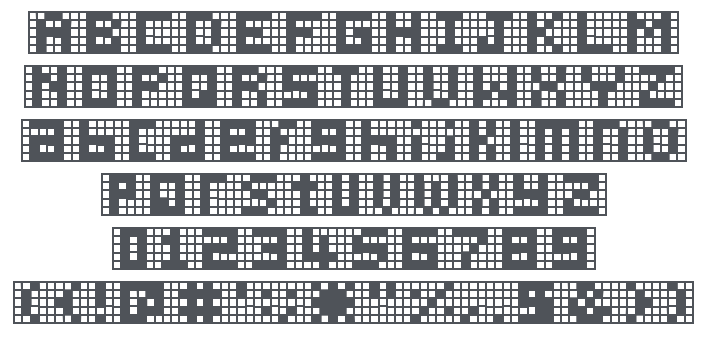 Pica Hole Font Family