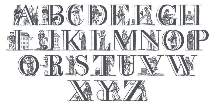 Picture Alphabet Font