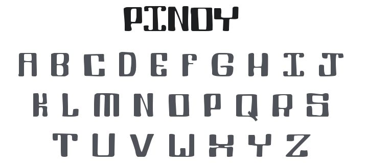 Pinoy Font
